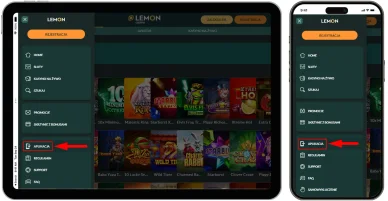 Darmowe spiny w Lemoncasino: jak użyć kodu